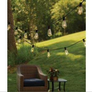 10ct Filament bulb outdoor string lights Threshold